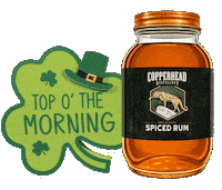 Spiced Rum Spirit Sticker by CopperheadDistillery