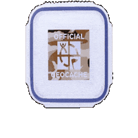 Container Caching Sticker by Geocaching HQ