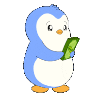 Money Love Sticker by Pudgy Penguins