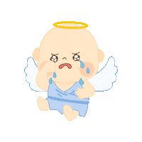 Sad Baby Sticker