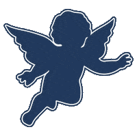 Blue Angel Sticker by DJ John Vincent