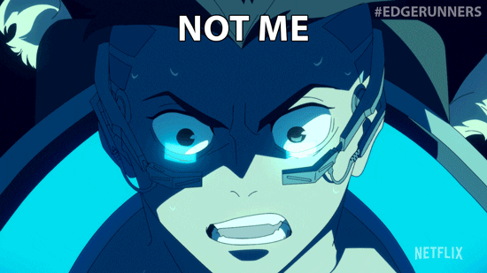 It Wasnt Me GIF by Cyberpunk: Edgerunners