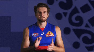 aussie rules football sport GIF by Western Bulldogs