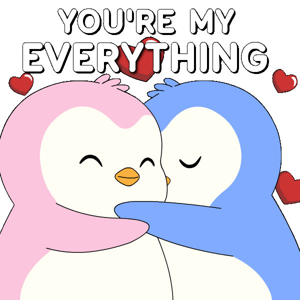 I Love Ya Sticker by Pudgy Penguins