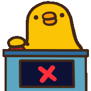 伸縮自如的雞與鴨 Sticker