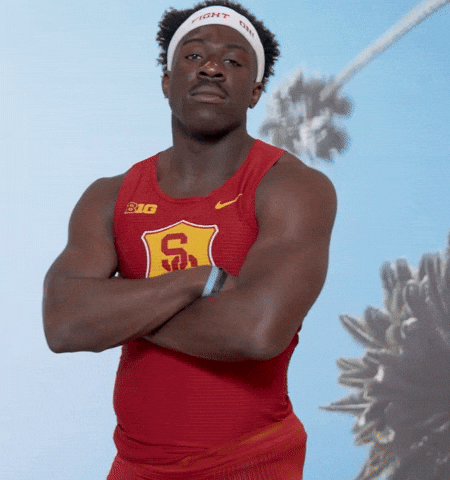 Track And Field GIF by USC Trojans