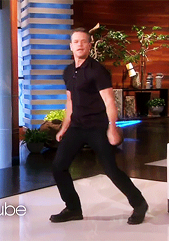 matt damon whips GIF