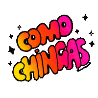 ArtKandy spanish artkandy como chingas art kandy Sticker