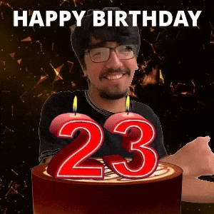 Happy 23rd Birthday