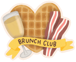 Valentines Day Breakfast Sticker by kynyoubelieveit