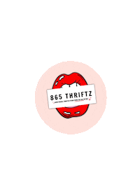 865thriftz vintage smallbusiness thrift smallbiz Sticker