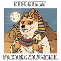 Halloween Egypt GIF by Doge Pound