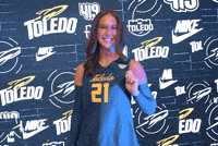 Jersey Pull GIF by Toledo Rockets