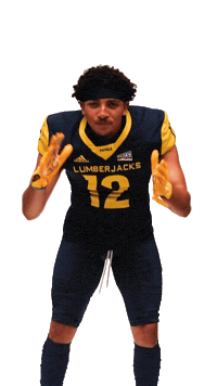 Football College Sticker by NAU Social