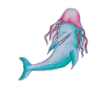 Disco Swim Sticker