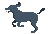 hilldalemadison dog puppy dogs shopping Sticker