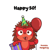 Turning 50 Happy Birthday GIF by VeeFriends