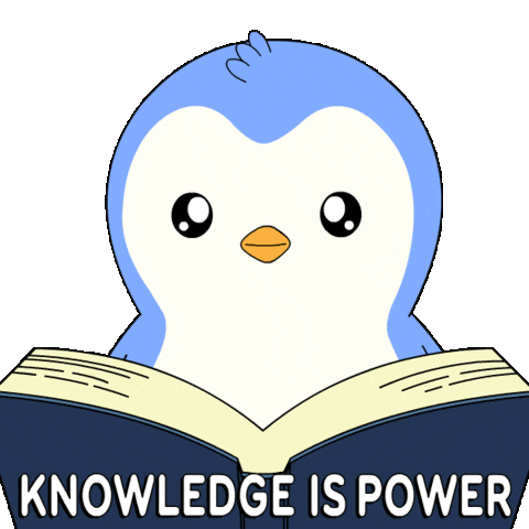School Learn Sticker by Pudgy Penguins