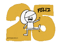 Feliz Nuevo Sticker by Minka Comics