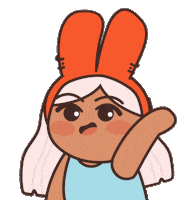 Happy Girl Sticker