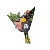 Lenitabygrita bloom bouquet lenita flowertruck Sticker