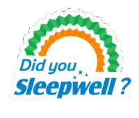 OfficialSleepwell good morning sleep independence day comfort Sticker