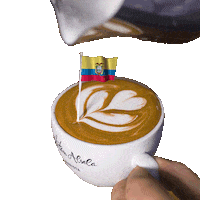 Coffee Time Ecuador Sticker by Dritan Alsela Coffee