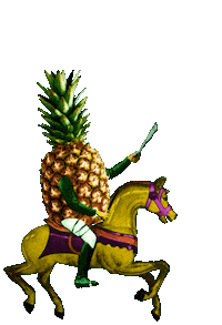 Pineapple Jalapeno Sticker by Dano's Dangerous Tequila