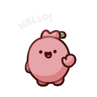 Greetings Hello Sticker