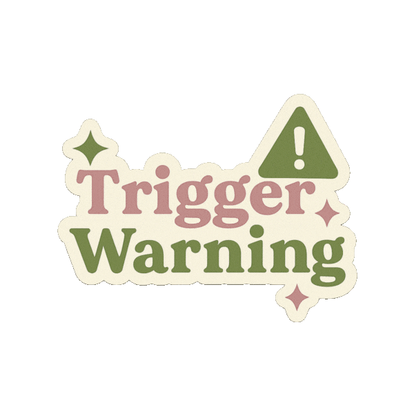 Trigger Warning Sticker by NZ Collab