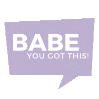 Babe Yes Sticker by relovelabel.com