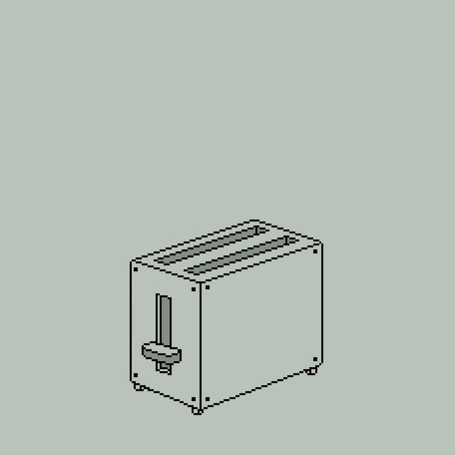 cool pixel art greeting