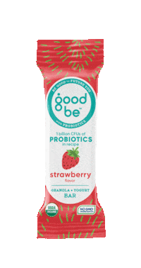 Strawberry Yogurt Sticker by GoodBe