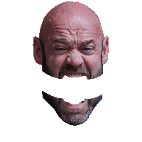 Branch Warren Eating Sticker by Wicked Cutz