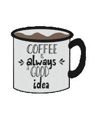 Herz4Druck coffee coffee is a good idea Sticker