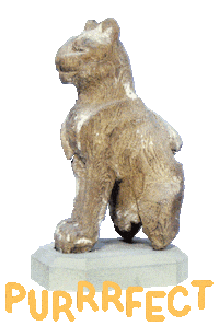 Sculpture Aprobado Sticker by Museo Arqueológico Nacional