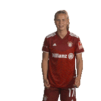 Happy Football Sticker by FC Bayern Women