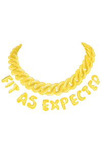 choker fit as expected Sticker by Aporro