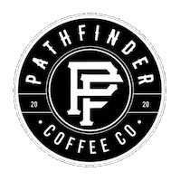 Pf Pfcc Sticker by Pathfinder Coffee Co.