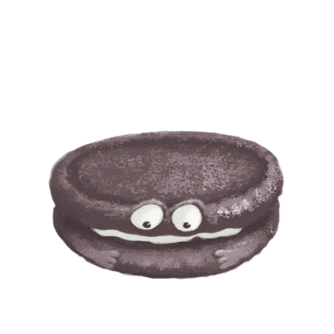 Black White What Sticker by Monika Klobcar