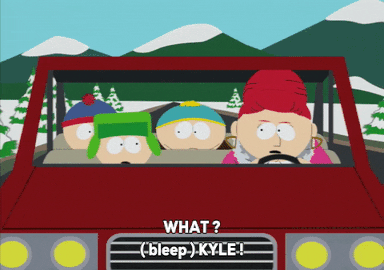 driving eric cartman GIF by South Park 