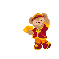 Chinese New Year Celebration Sticker by Hong Kong Disneyland