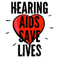 AudiomaxSC audiomax hearing aids save lives Sticker