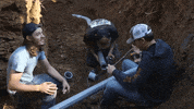 Digging Blue Collar GIF by JC Property Professionals
