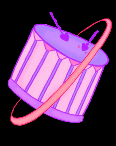 moonlitdoodl hula hoop percussion happy music moonlitdoodl GIF
