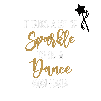 Dance Sparkle Sticker