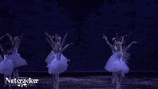 orlandoballet dance christmas snow ballet GIF