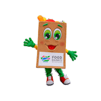 Mascot Donny Sticker by Food Banks Mississauga