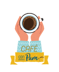 Coffee Podcast Sticker by Cafe con Pam