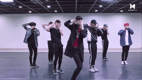 [dance practice] Ã«ÂªÂ¬Ã¬ÂÂ¤Ã­ÂÂÃ¬ÂÂÃ¬ÂÂ¤ (monsta x) - jealousy GIF